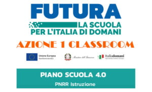 Logo PNRR Azione Classroom